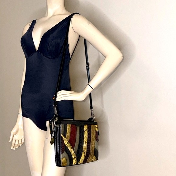 Supreme Vintage Python Snake Patchwork Bag - Picture 7 of 17